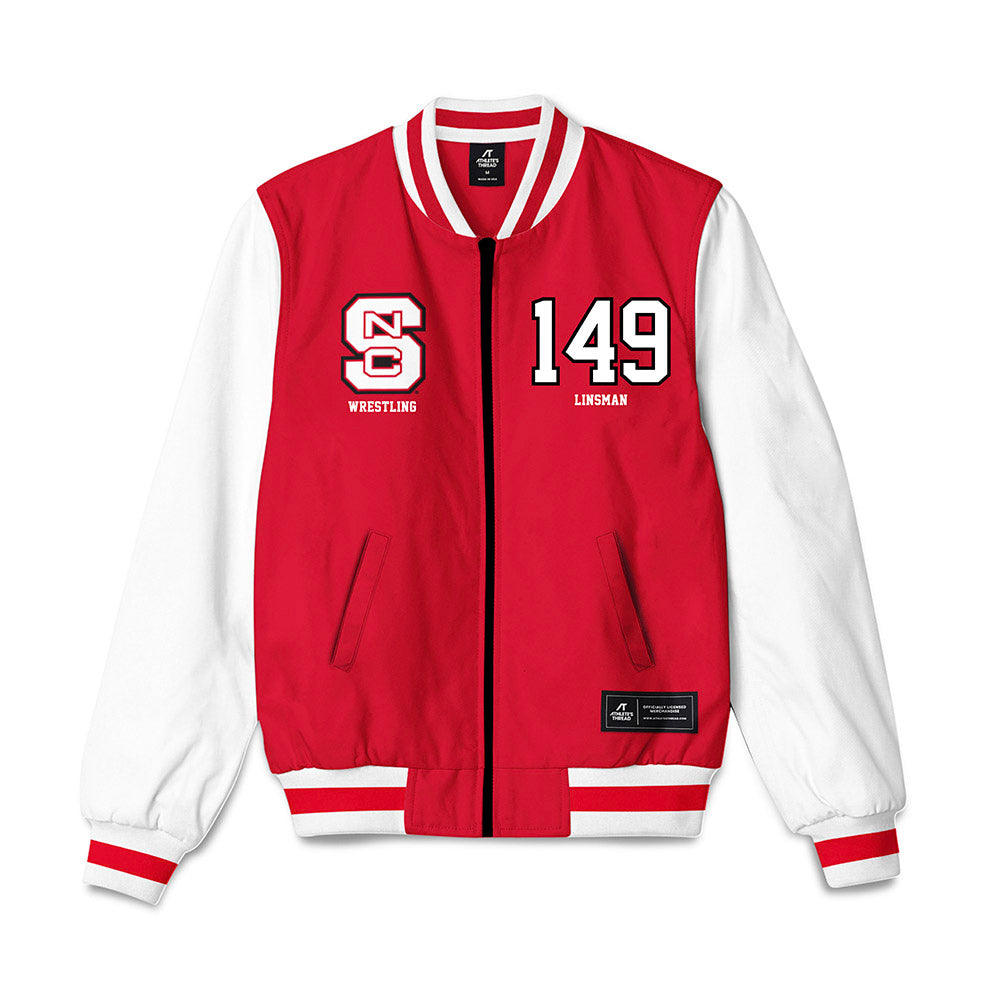 NC State - NCAA Wrestling : Gavin Linsman - Bomber Jacket