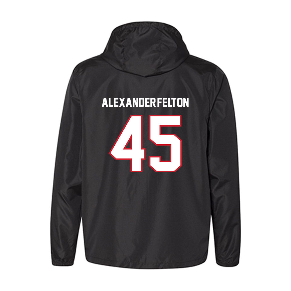 NC State - NCAA Football : Josh Alexander-Felton - Windbreaker-1