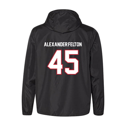 NC State - NCAA Football : Josh Alexander-Felton - Windbreaker-1