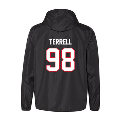 NC State - NCAA Football : Justin Terrell - Windbreaker-1