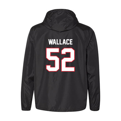 NC State - NCAA Football : Chazz Wallace - Windbreaker-1