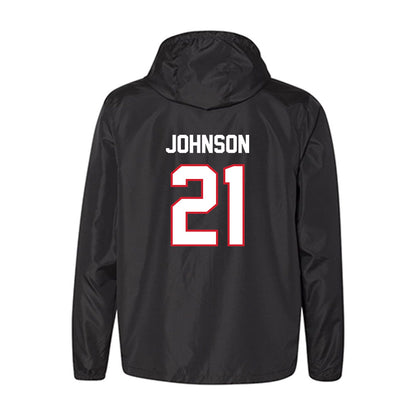 NC State - NCAA Football : Jamel Johnson - Windbreaker-1