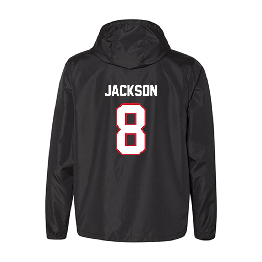 NC State - NCAA Football : Keenan Jackson - Windbreaker-1