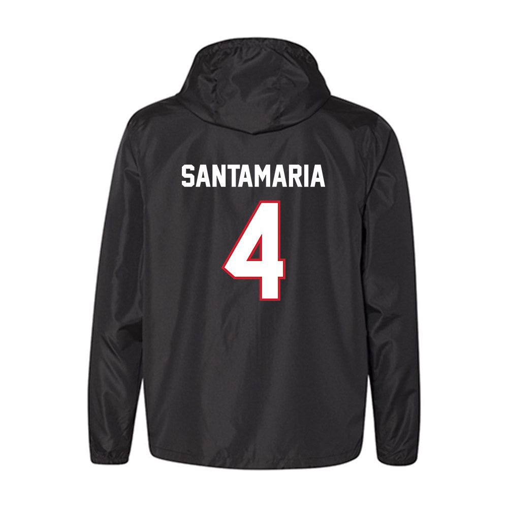 NC State - NCAA Men's Soccer : Carlos Santamaria - Windbreaker-1