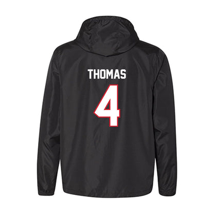 NC State - NCAA Football : Tra Thomas - Windbreaker-1