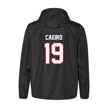 NC State - NCAA Men's Soccer : Pedro Caeiro - Windbreaker-1