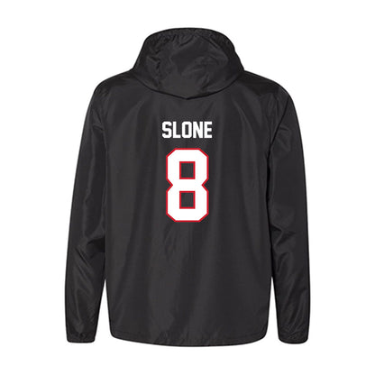 NC State - NCAA Football : Cian Slone - Windbreaker-1