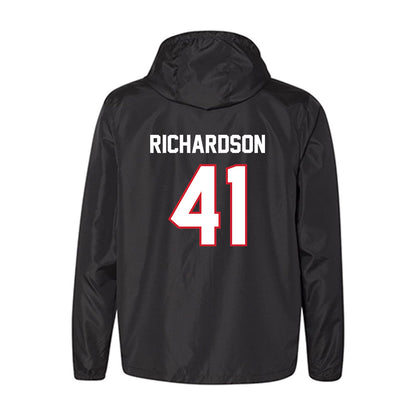 NC State - NCAA Football : AJ Richardson - Windbreaker-1