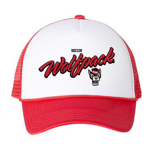 NC State - NCAA Men's Soccer : Pedro Caeiro - Trucker Hat-0