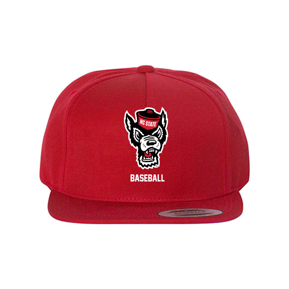 NC State - NCAA Baseball : Landon Carr - Snapback Hat-0