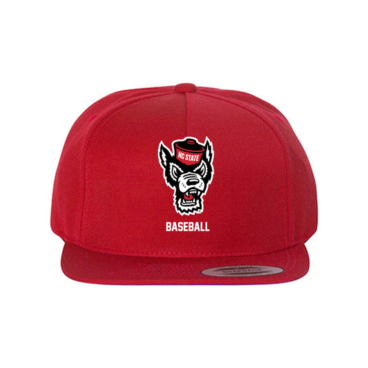 NC State - NCAA Baseball : Landon Carr - Snapback Hat-0