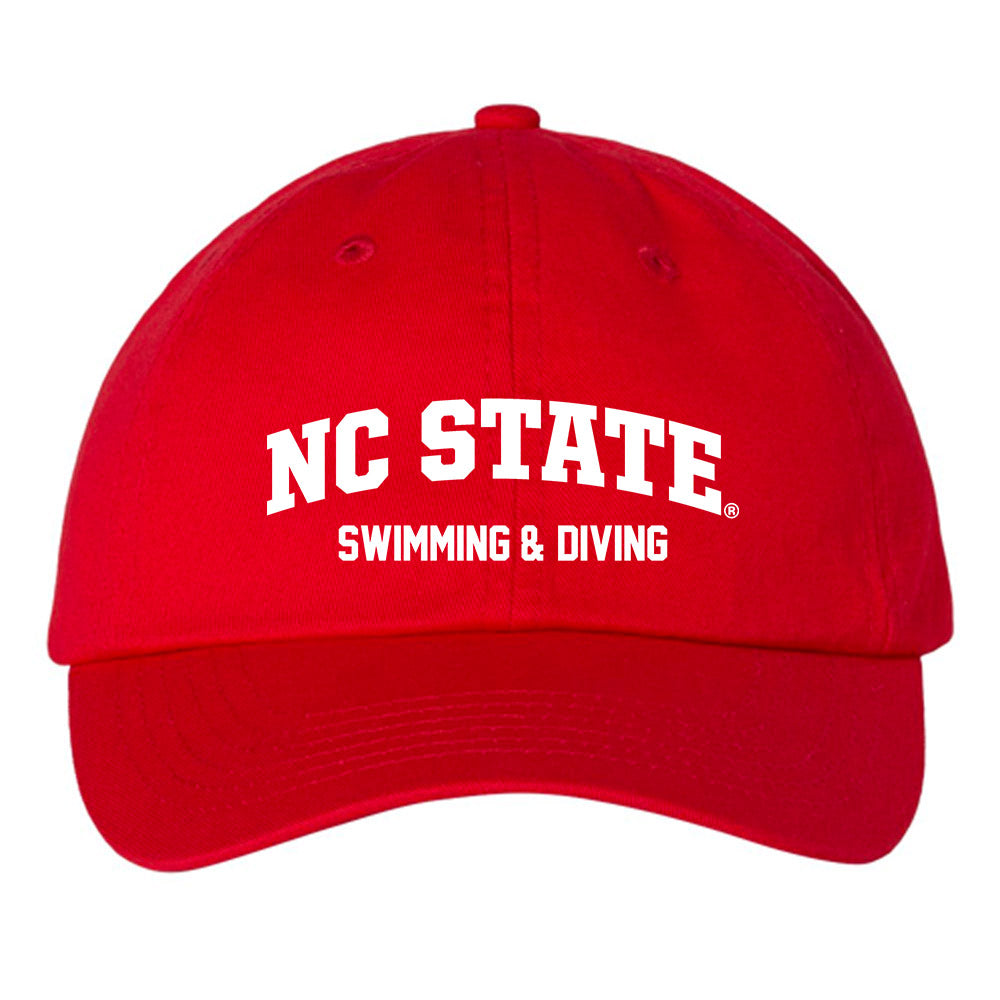NC State - NCAA Men's Swimming & Diving : Simon Bermudez Santa Maria - Dad Hat