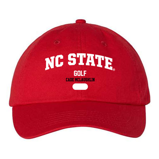 NC State - NCAA Men's Golf : Cade McLaughlin - Dad Hat-0