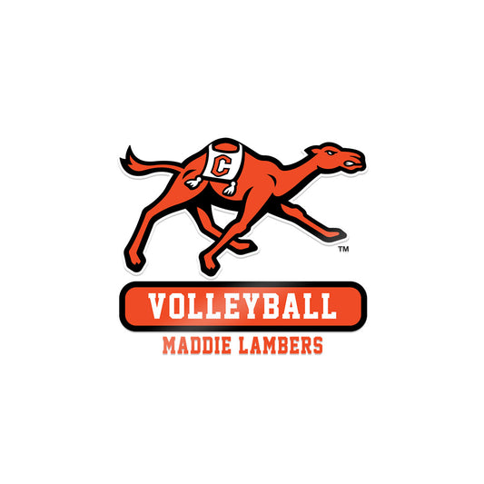 Campbell - NCAA Women's Volleyball : Maddie Lambers - Sticker-0