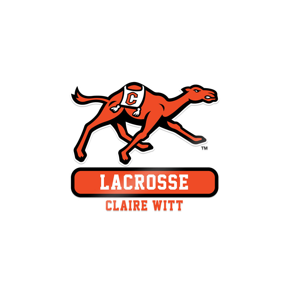 Campbell - NCAA Women's Lacrosse : Claire Witt - Sticker-0