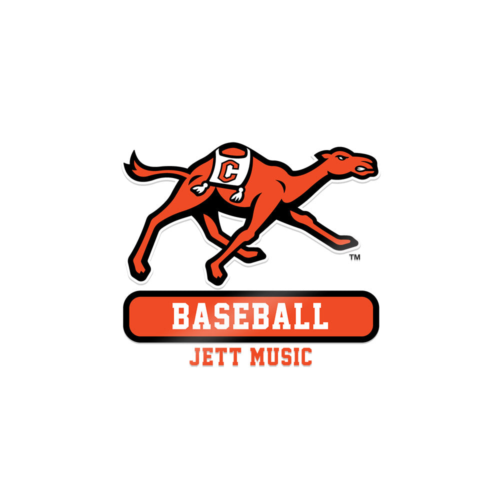 Campbell - NCAA Baseball : Jett Music - Sticker-0