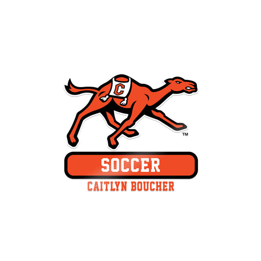 Campbell - NCAA Women's Soccer : Caitlyn Boucher - Sticker-0