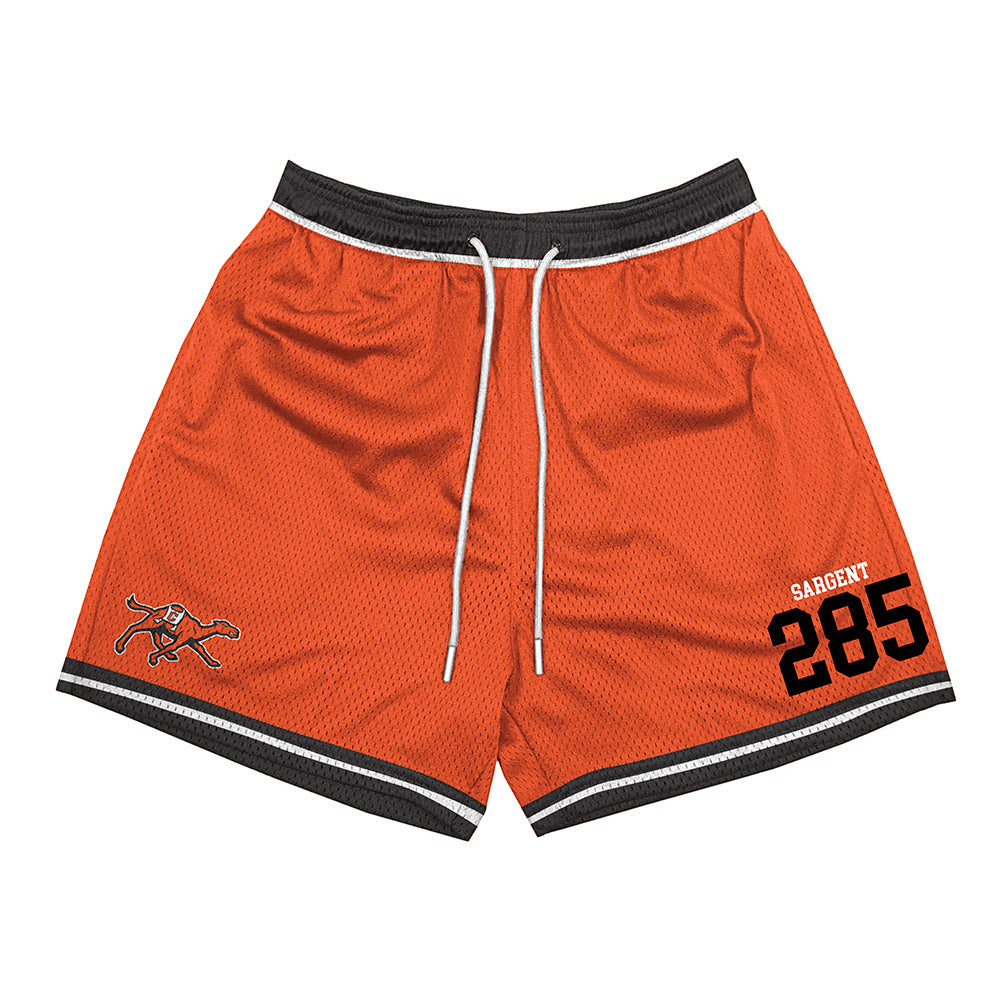 Campbell - NCAA Wrestling : Landon Sargent - Shorts-0