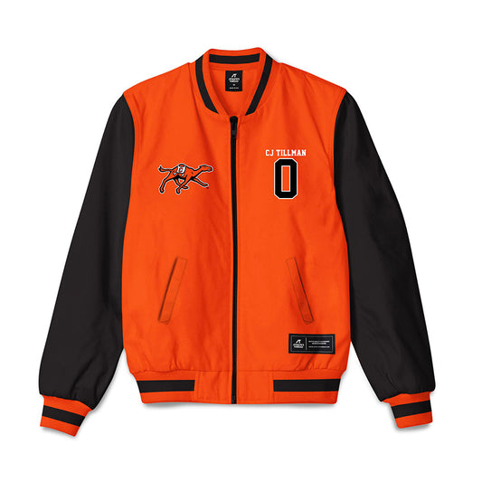 Campbell - NCAA Football : CJ Tillman - Bomber Jacket