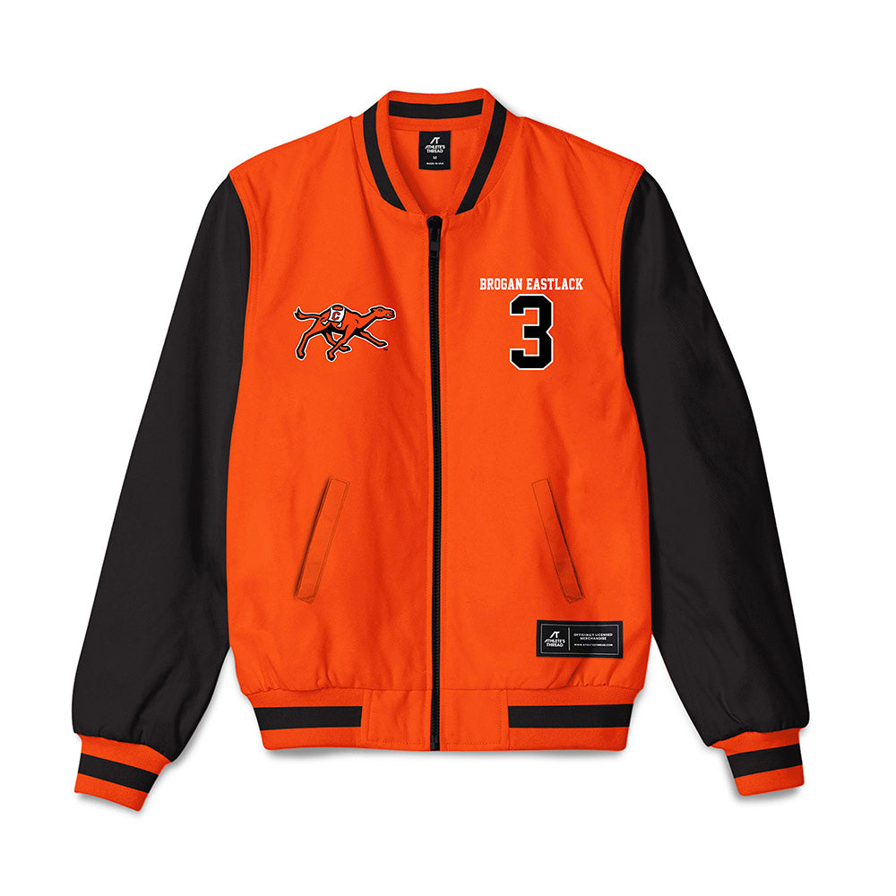Campbell - NCAA Men's Soccer : Brogan Eastlack - Bomber Jacket-0