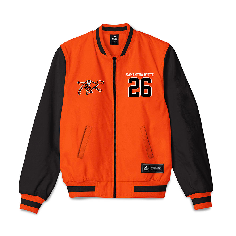 Campbell - NCAA Women's Soccer : Samantha Witte - Bomber Jacket-0