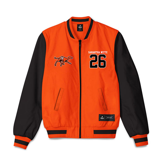 Campbell - NCAA Women's Soccer : Samantha Witte - Bomber Jacket-0