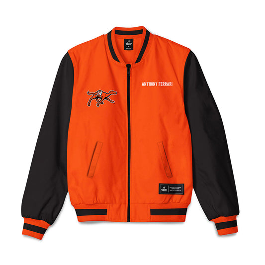 Campbell - NCAA Wrestling : Anthony Ferrari - Bomber Jacket-0