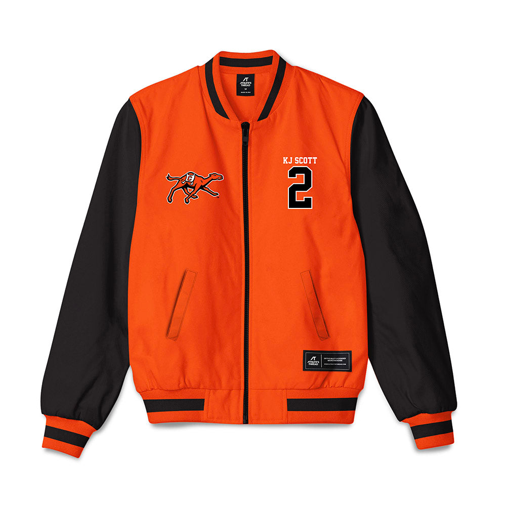 Campbell - NCAA Football : Kj Scott - Bomber Jacket-0