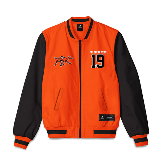 Campbell - NCAA Football : Jalen Brooks - Bomber Jacket