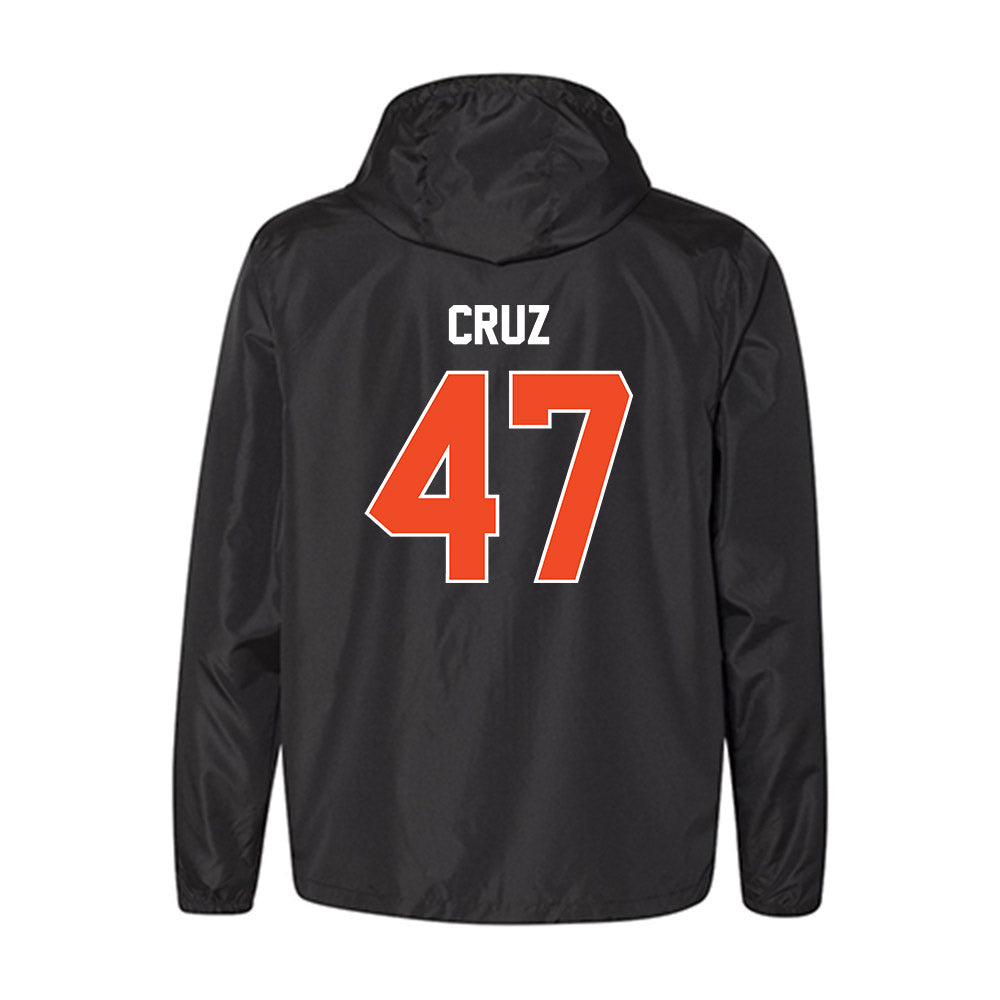 Campbell - NCAA Baseball : Gabriel Cruz - Windbreaker-1