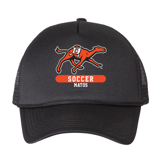 Campbell - NCAA Men's Soccer : Filipe Matos - Trucker Hat-0