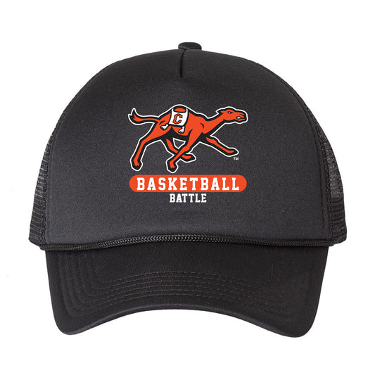 Campbell - NCAA Women's Basketball : Ashleigh Battle - Trucker Hat-0