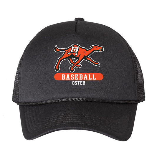 Campbell - NCAA Baseball : Jonah Oster - Trucker Hat-0