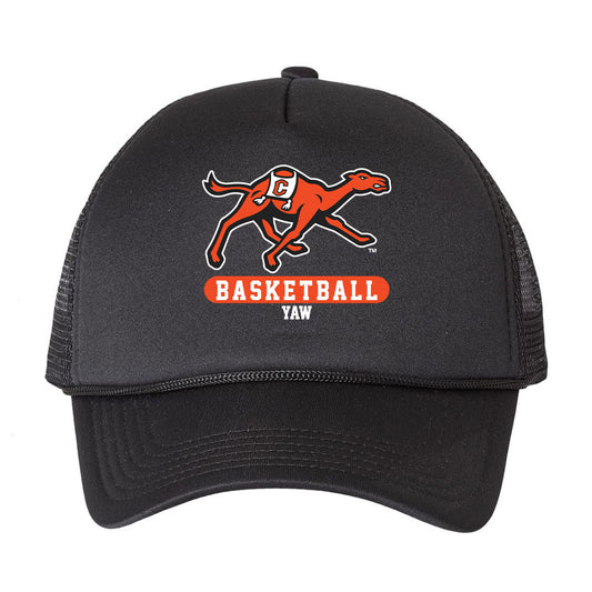 Campbell - NCAA Men's Basketball : Israel Yaw - Trucker Hat-0