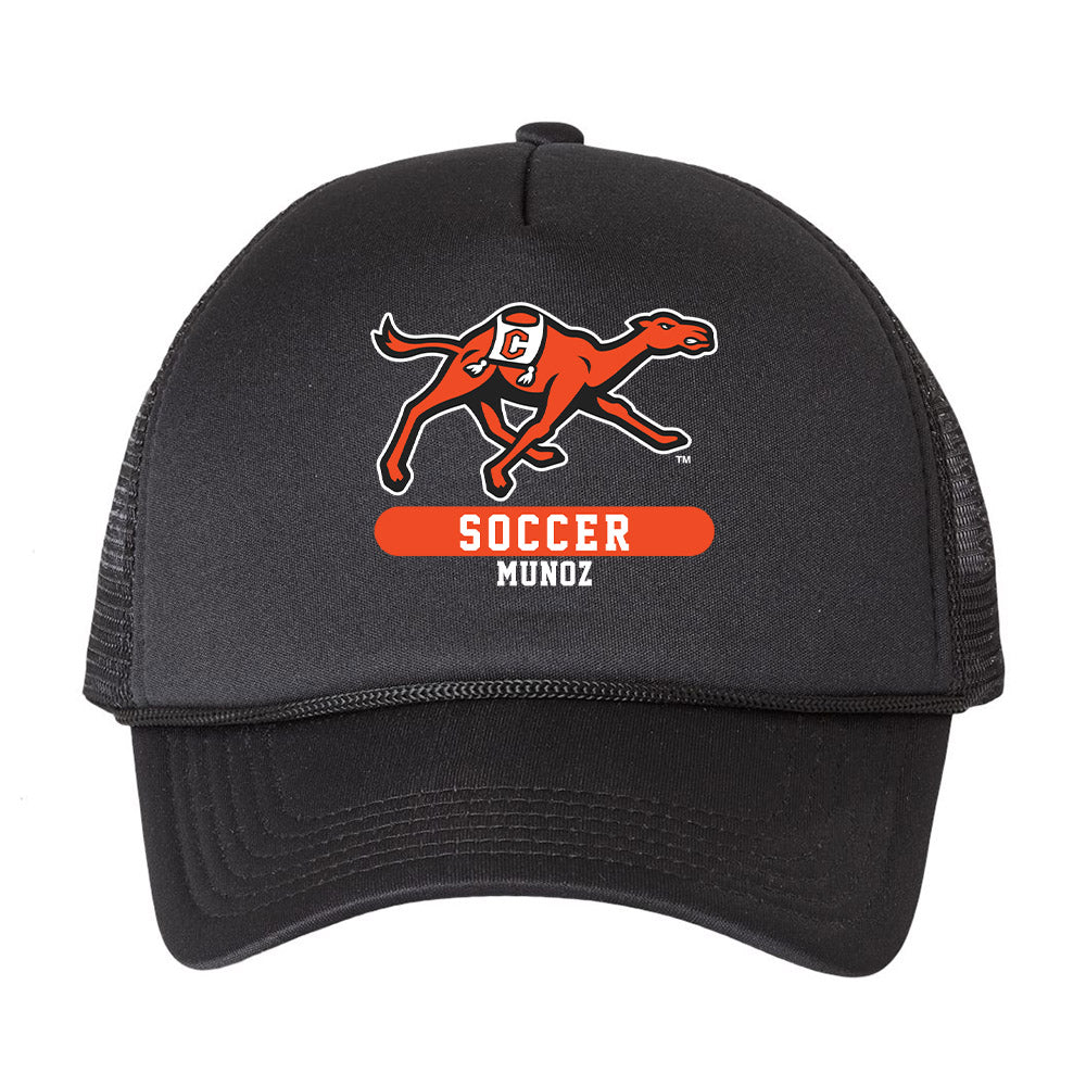 Campbell - NCAA Women's Soccer : Christina Munoz - Trucker Hat-0