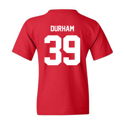 Utah - NCAA Football : Ben Durham - Classic Shersey Youth T-Shirt