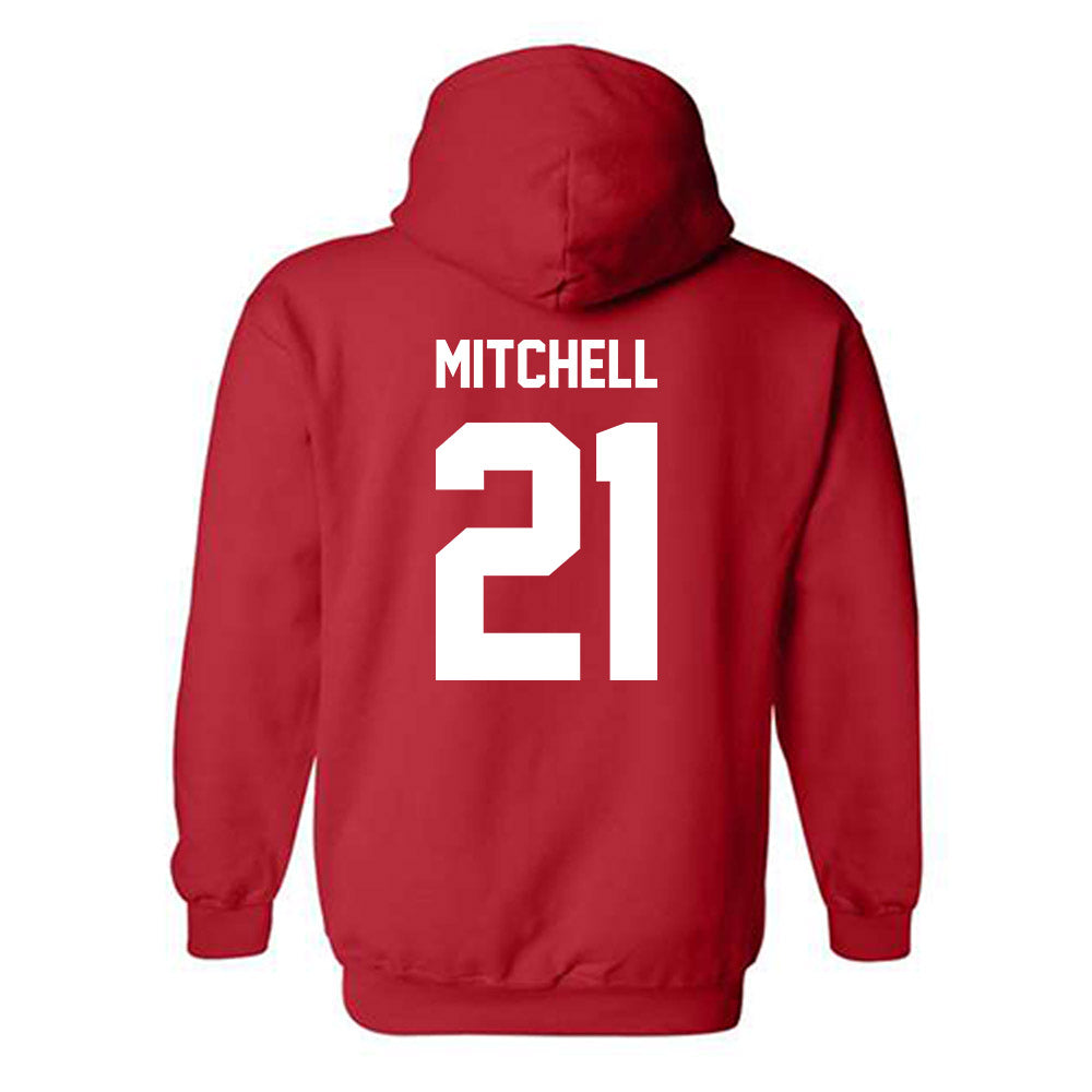 Utah - NCAA Football : Michael Mitchell - Classic Shersey Hooded Sweatshirt
