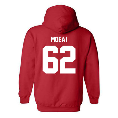 Utah - NCAA Football : Solatoa Moea'i - Classic Shersey Hooded Sweatshirt-1