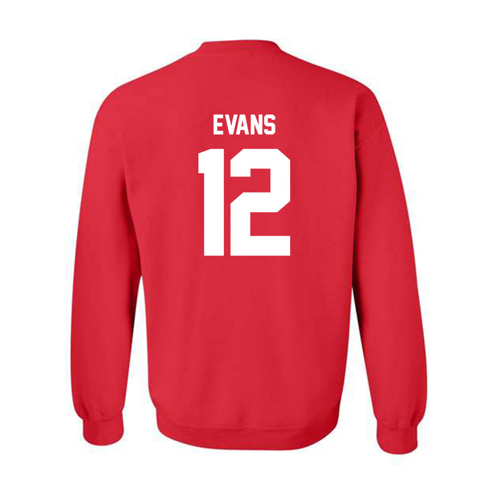 Utah - NCAA Women's Basketball : Chyra Evans - Classic Shersey Crewneck Sweatshirt-1