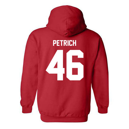 Utah - NCAA Football : Robert Petrich - Classic Shersey Hooded Sweatshirt-1