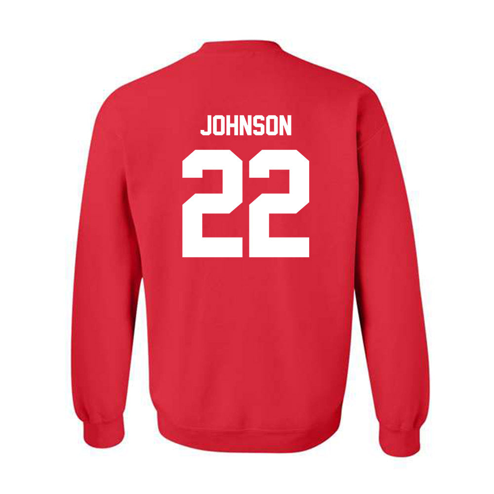 Utah - NCAA Women's Basketball : Jenna Johnson - Crewneck Sweatshirt