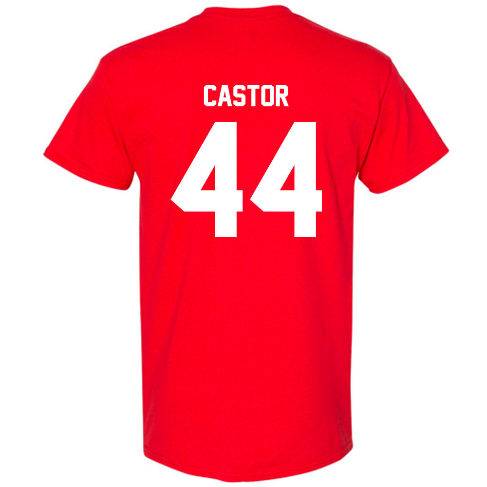 Utah - NCAA Football : Logan Castor - Classic Shersey T-Shirt-1