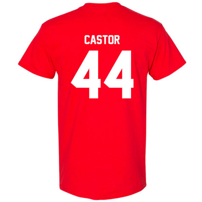 Utah - NCAA Football : Logan Castor - Classic Shersey T-Shirt-1
