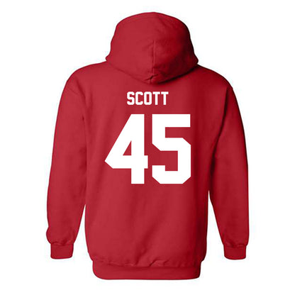 Utah - NCAA Baseball : Griffin Scott - Classic Shersey Hooded Sweatshirt-1