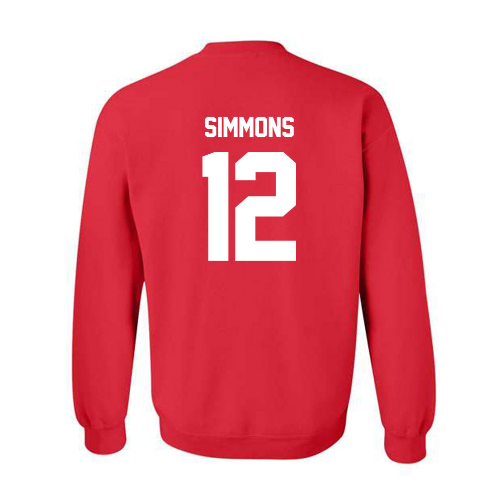 Utah - NCAA Football : Larry Simmons - Classic Shersey Crewneck Sweatshirt-1