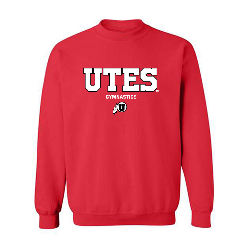 Utah - NCAA Women's Gymnastics : Ashley Glynn - Classic Shersey Crewneck Sweatshirt-0