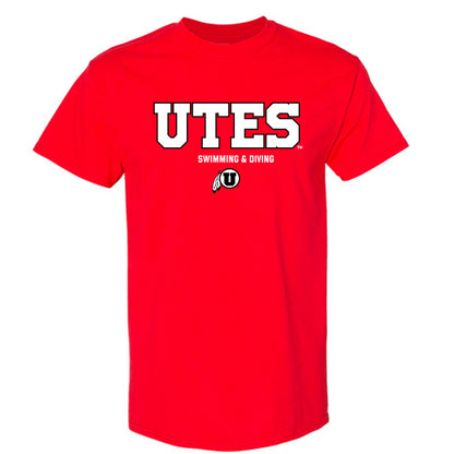 Utah - NCAA Women's Swimming & Diving : Taylor Tomey - Classic Shersey T-Shirt-0