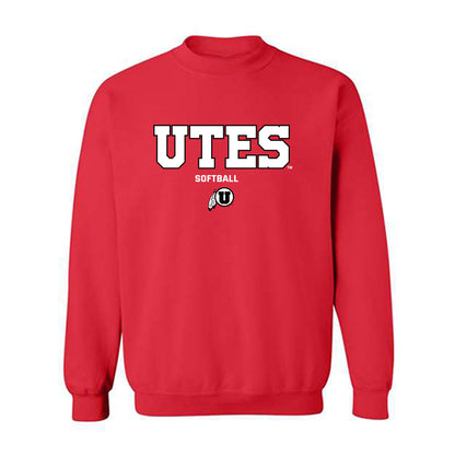Utah - NCAA Softball : Raci Miranda - Classic Shersey Crewneck Sweatshirt-0