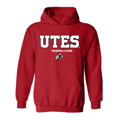 Utah - NCAA Women's Swimming & Diving : Alexia Duncan - Classic Shersey Hooded Sweatshirt-0