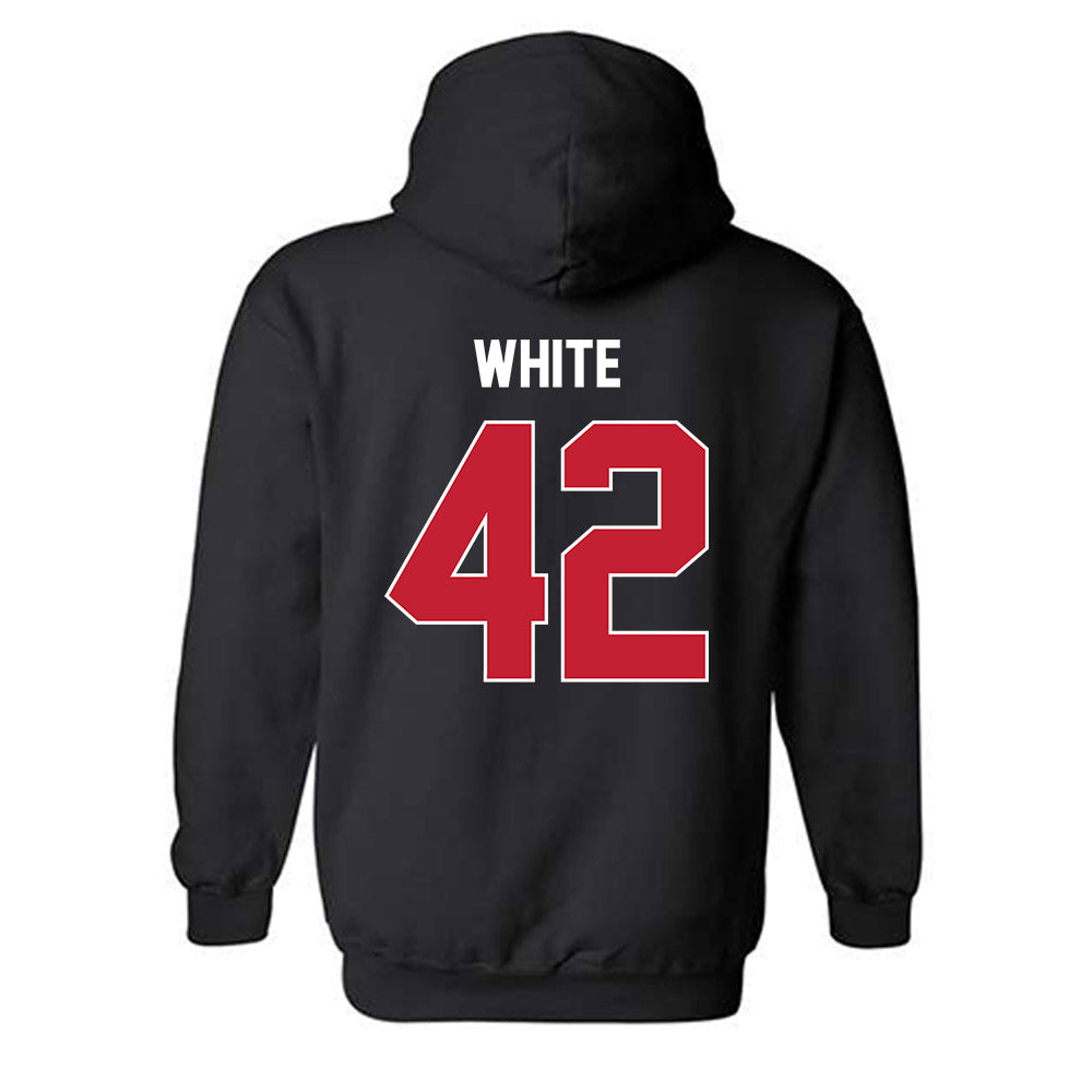 Utah - NCAA Softball : Hailee White - Classic Shersey Hooded Sweatshirt-1